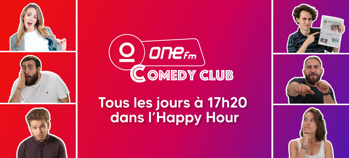 Onefm Comedy Club banner mobile
