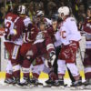 Une bagarre mémorable lors d'une victoire du GSHC 6-1 contre Lausanne en 2017